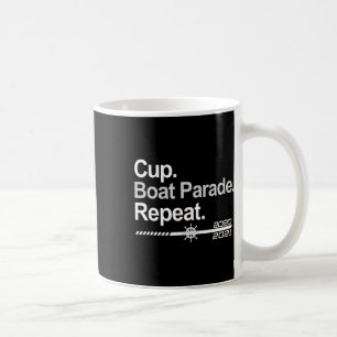 Mug Défilé de bateau à coupe répétée de fans de hockey