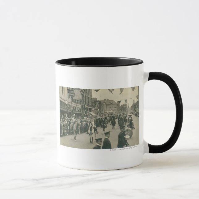 Mug Défilé de jours de frontière de Cheyenne (Droite)