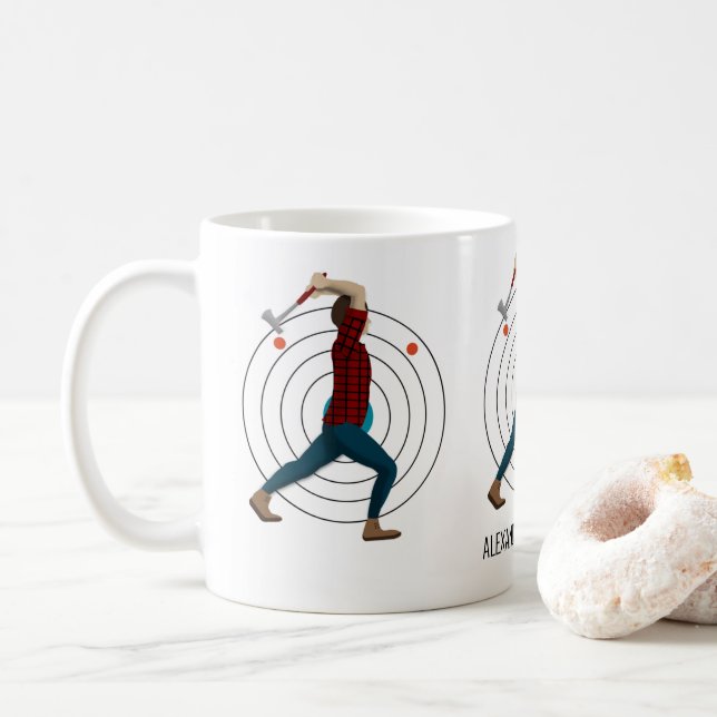 Mug Défilement Ax (Avec donut)