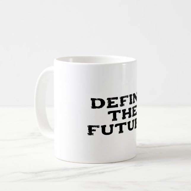 Mug Définir le futur boug (Devant gauche)