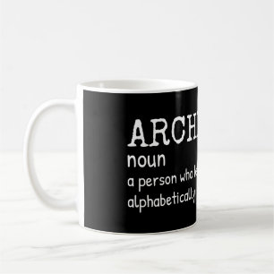 Mug Définition amusante de l'archiviste