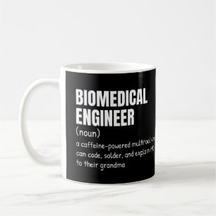 Mug Définition amusante d'ingénieur biomédical