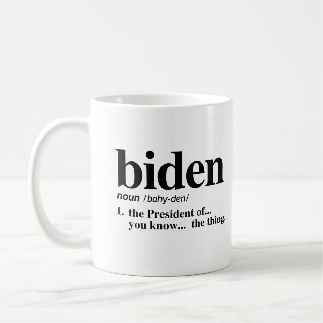 Mug Définition Biden (Gauche)