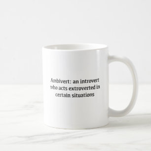Mug Définition d'Ambivert