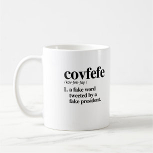 Mug Définition de Covfefe - un faux mot