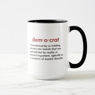 Mug Définition de Démocrate
