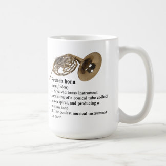 Mug Définition de dictionnaire de cor de harmonie