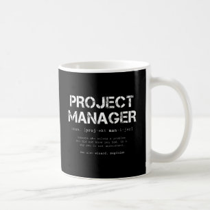 Mug Définition de dictionnaire Funny Project Manager