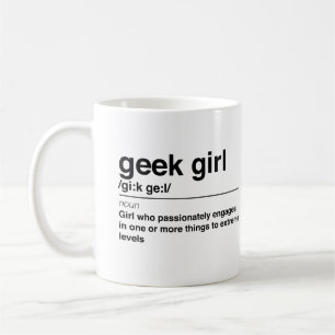 Mug Définition de fille de geek