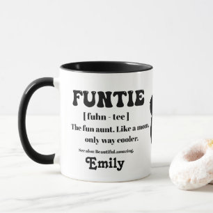 Mug Définition de fonction rétroactive Tante personnal