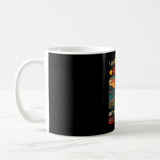 Mug Définition de frère de camping beaucoup plus cool  (Gauche)