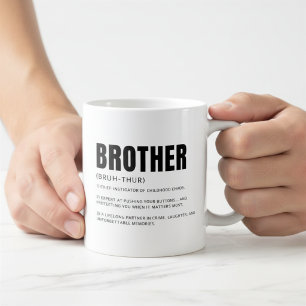 Mug Définition de frère drôle et sincère