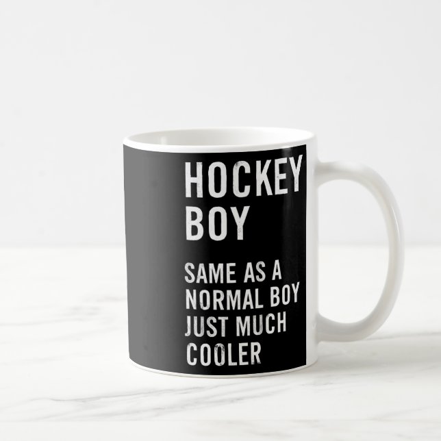 Mug Définition de garçon de hockey drôle  (Droite)