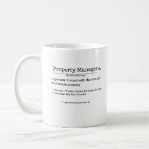 Mug Définition de gestionnaire immobilier
