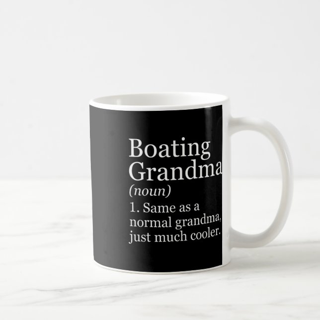 Mug Définition de grand-mère de navigation plaisirs dr (Droite)