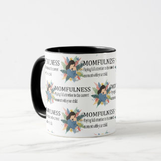 Mug Définition de la pleine conscience maternelle Fleu