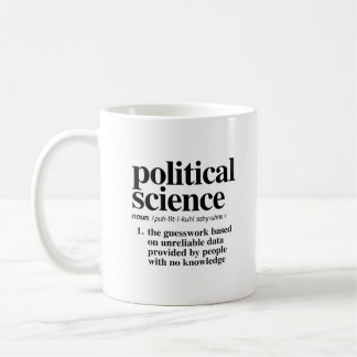 Mug Définition de la science politique
