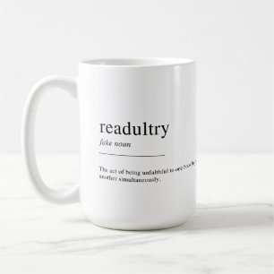 Mug Définition de l'adultère, amateurs de livres