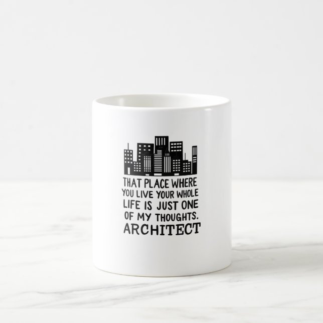Mug Définition de l'architecte (Centre)