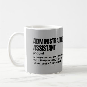 Mug Définition de l'assistant administratif classique