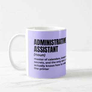 Mug Définition de l'assistant administratif héréditair