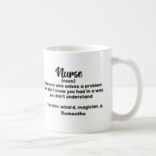 Mug Définition de l'infirmière motivationnelle personn