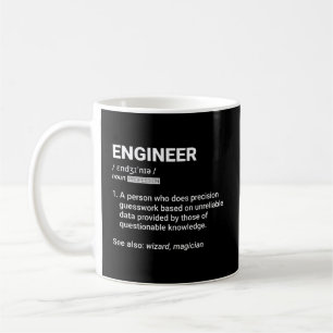 Mug Définition de l'ingénieur Geeky Engineering