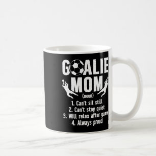 Mug Définition de Maman Gardien de but de football Gar