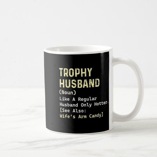 Mug Définition de mari trophée Bras de femme Graphisme (Droite)