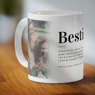 Mug Définition de meilleure amie drôle Photo de meille