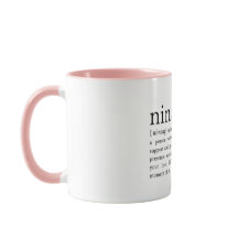 Mug Définition de Ninang Philippin, Cadeau de Marr