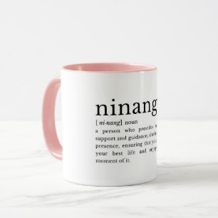 Mug Définition de Ninang Philippin, Cadeau de Marr