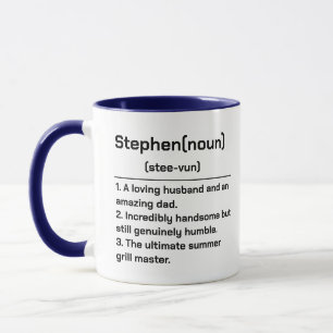 Mug Définition de nom personnalisée Signification pe