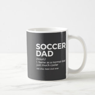 Mug Définition de papa de football drôle pour joueur d