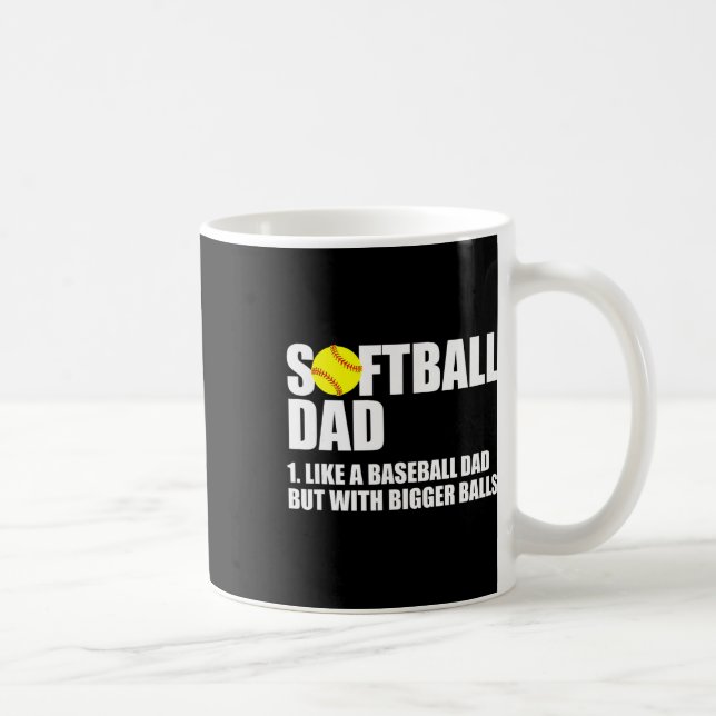 Mug Définition de papa doux drôle  (Droite)