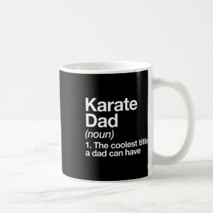 Mug Définition de papa karatéka drôle sports arts mart