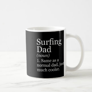 Mug Définition de Papa Surfeur Drôle Sarcasique Sports