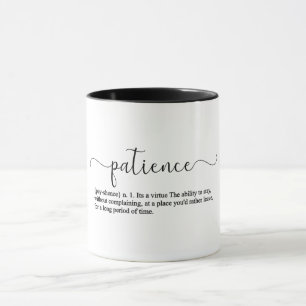 Mug Définition De Patience