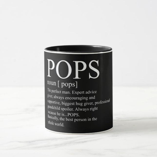 Mug Définition de Pops Inspiration (Centre)