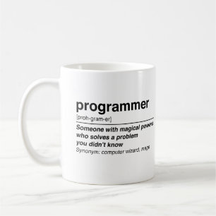 Mug Définition de programmeur