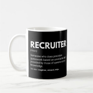 Mug Définition de recruteur et de responsable des ress