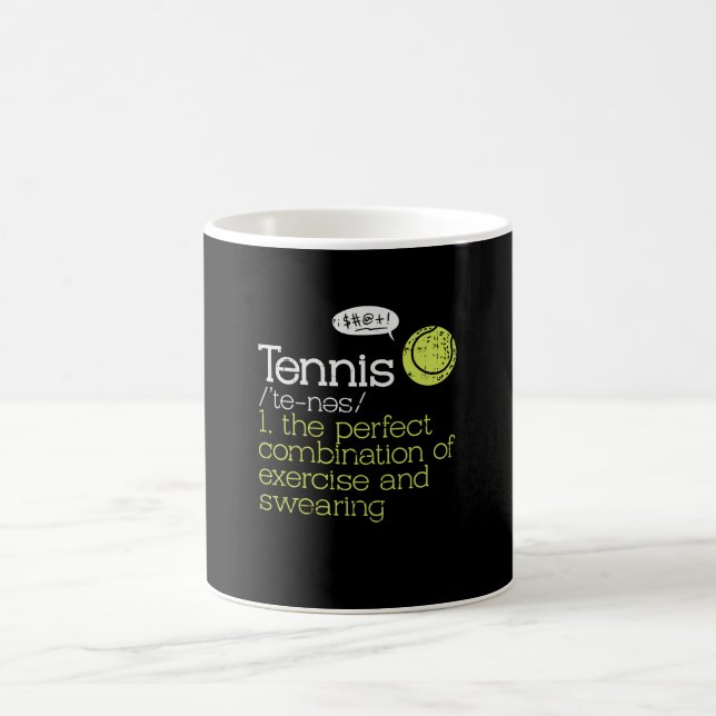 Mug Définition de tennis (Centre)