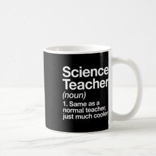 Mug Définition d'enseignant de science amusante Ck à l