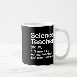 Mug Définition d'enseignant de science amusante Ck à l