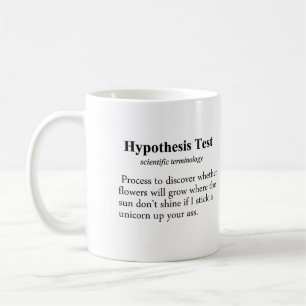 Mug Définition d'essai d'hypothèse