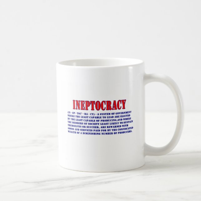 MUG DÉFINITION D'INEPTOCRACY (Droite)