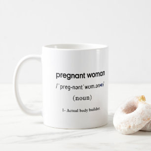 Mug définition drôle de femme enceinte