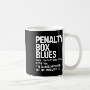Mug Définition drôle de hockey sur glace Boîte de péna