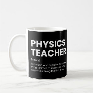 Mug Définition drôle de professeur de physique
