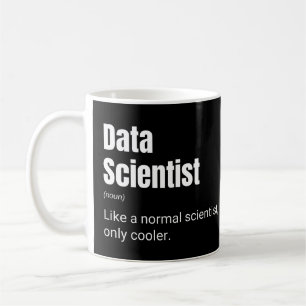 Mug Définition drôle de scientifique de données cool a